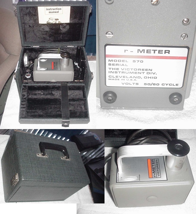 Victoreen Condenser Radiation Meter Model 570